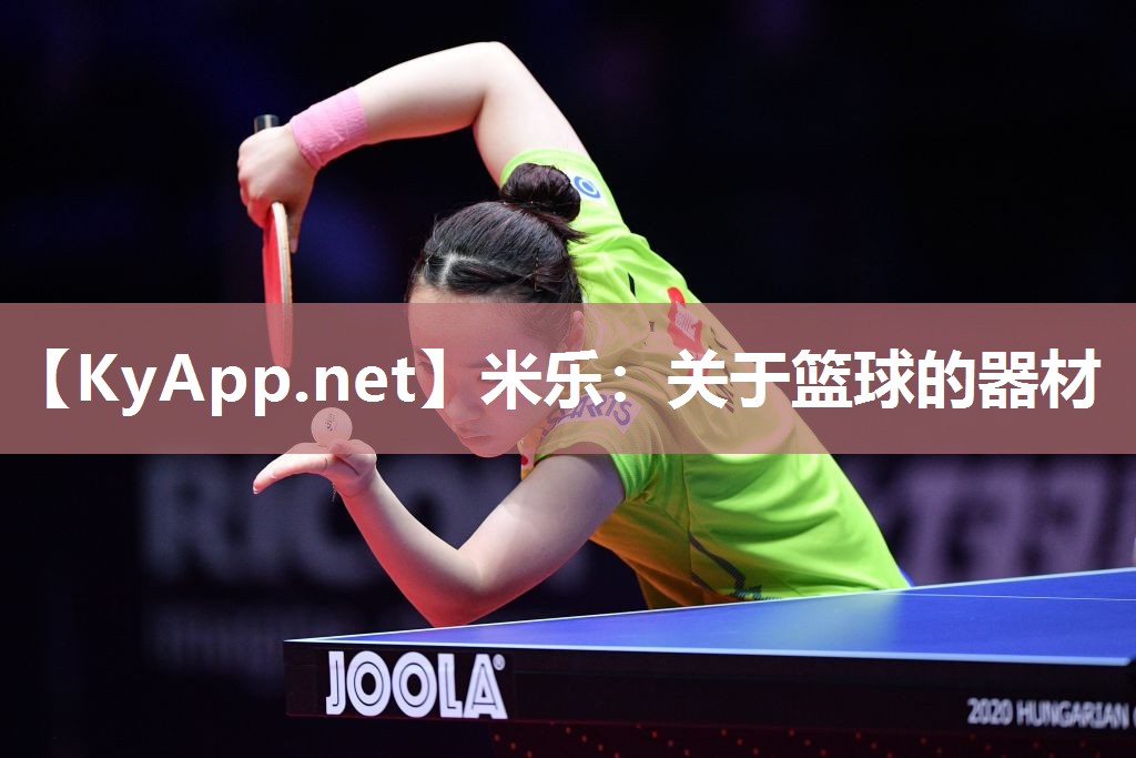 米乐:关于篮球的器材