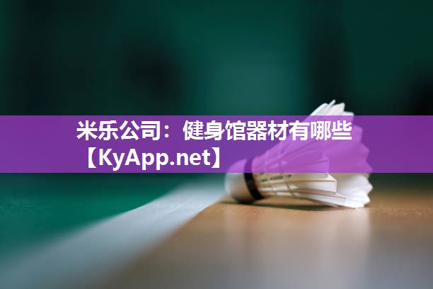米乐公司:健身馆器材有哪些