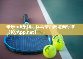 乒乓球台离地面标准