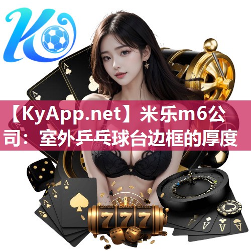 室外乒乓球台边框的厚度