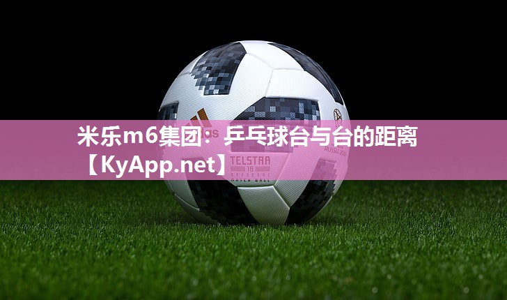 乒乓球台与台的距离