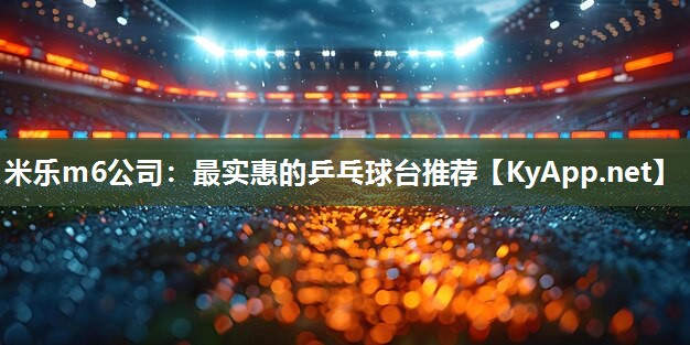 最实惠的乒乓球台推荐