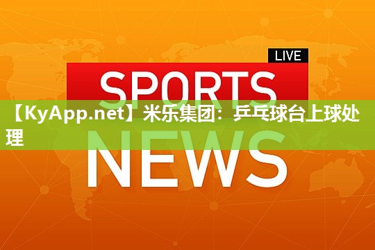 乒乓球台上球处理