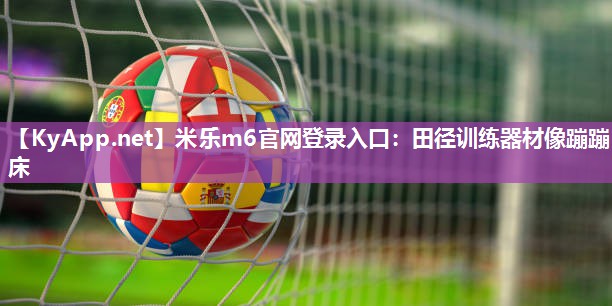 田径训练器材像蹦蹦床