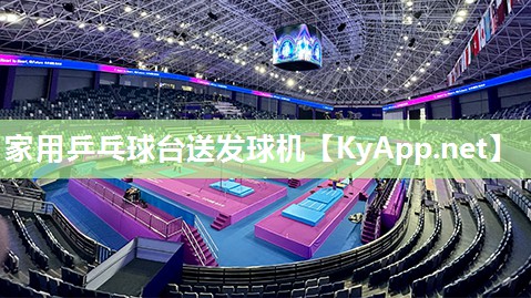 家用乒乓球台送发球机