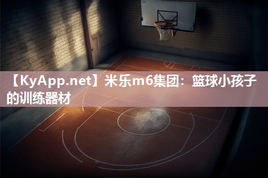 篮球小孩子的训练器材