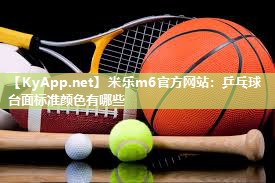 乒乓球台面标准颜色有哪些