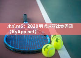 2020羽毛球亚锦赛男团