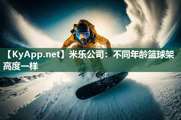 不同年龄篮球架高度一样